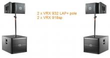 VRX set 1 3200W Powered